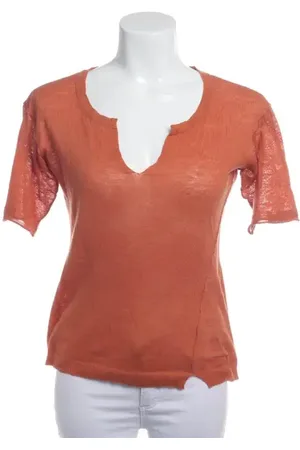 Dear Cashmere Shirt M Dunkelorange