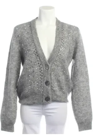 Alessandra Rich Pullover 38 Hellgrau