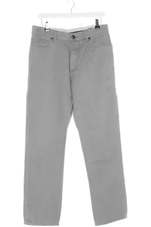 Ermenegildo Zegna Jeans Straight Fit W33 Hellgrau