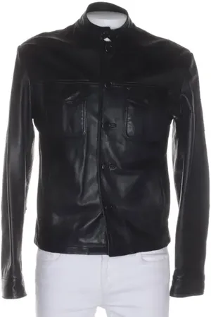 Emporio Armani Lederjacke 48
