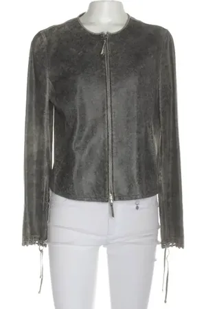 Emporio Armani Lederjacke 38
