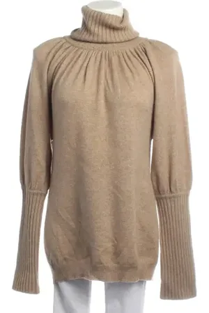 ANTONIA ZANDER Kaschmirpullover M Hellbraun