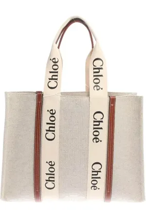 Chloé Woody Large Shopper Hellrot