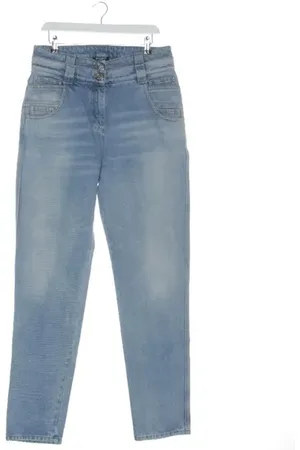 Balmain Jeans Straight Fit W38 Hellblau