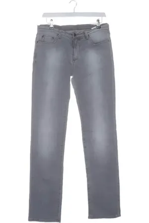VERSACE Jeans Straight Fit W32 Hellgrau