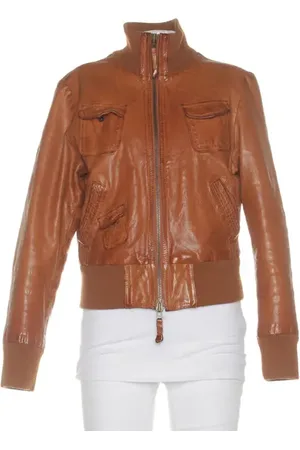 Emporio Armani Lederjacke 46