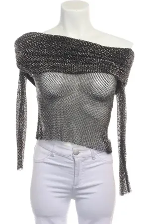 Self-Portrait Bluse 30 Silber