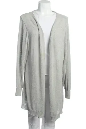 American Vintage Strickjacke L Hellgrau