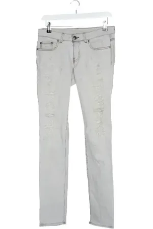 Aglini Jeans Slim Fit W27 Hellgrau
