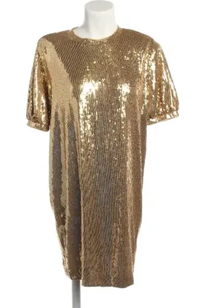 HUGO BOSS Cocktailkleid S Gold