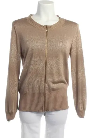 Escada Strickjacke M Hellbraun