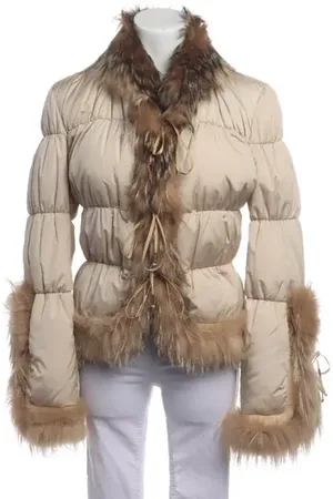 Roberto Cavalli Daunenjacke 34 Beige