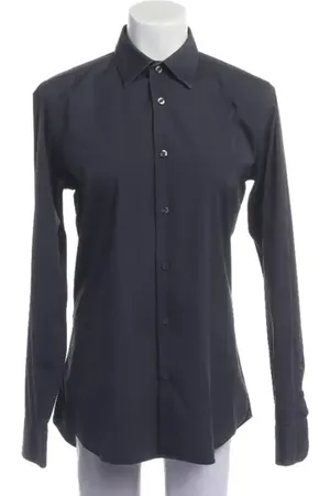 Prada Bluse 32 Dunkelgrau