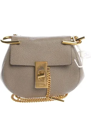 Chloé Drew Nano Abendtasche Camel