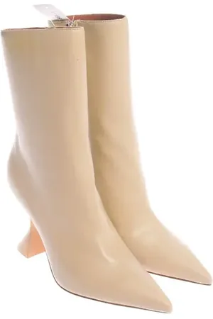 Amina Muaddi Stiefeletten EUR 37 Beige