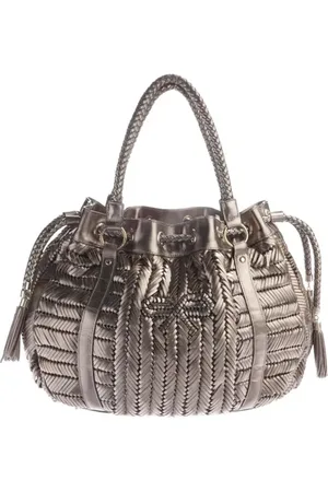 Anya Hindmarch Schultertasche Gold