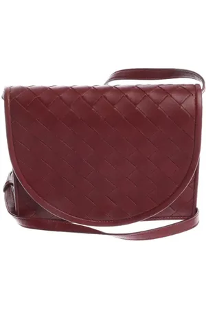 Bottega Veneta Abendtasche Bordeaux