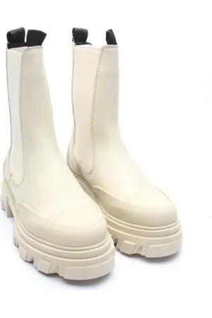 Ganni Chelsea Boots EUR 38 Cream