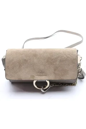 Chloé Faye Mini Abendtasche Hellbraun
