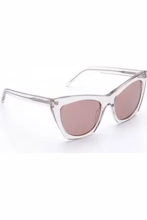 Saint Laurent SL214 Sonnenbrille Transparent