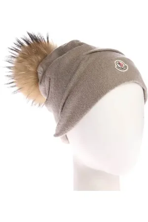 Moncler Mütze One Size Hellbraun