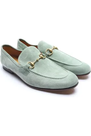 Gucci Jordaan Loafers EUR 41 Hellgrün