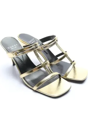 Gucci Horsebit Sandaletten EUR 38,5 Gold