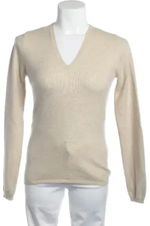 Allude Kaschmirpullover S Beige