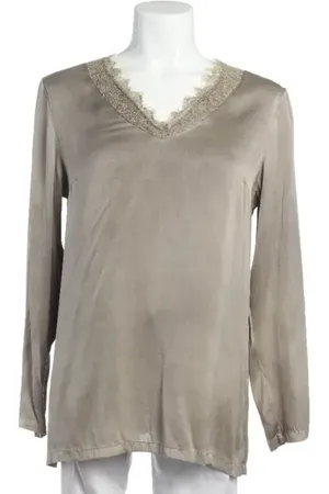 HER SHIRT Longsleeve L Hellbraun