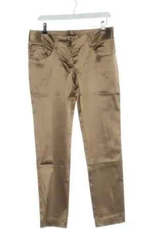 Dolce & Gabbana Hose 36 Gold