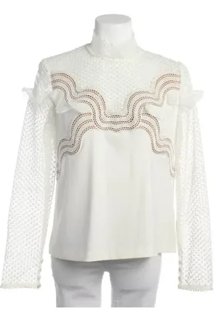 Self-Portrait Bluse 40 Beige