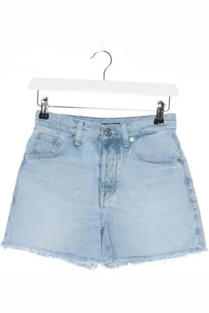 7 for all Mankind Shorts W24 Hellblau