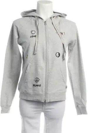 Grace Sweatjacke M Hellgrau
