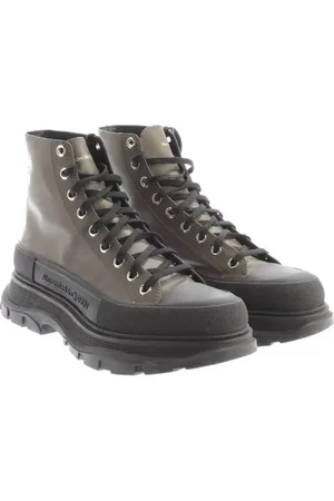 Alexander McQueen High-Top Sneaker EUR 44 Hellbraun