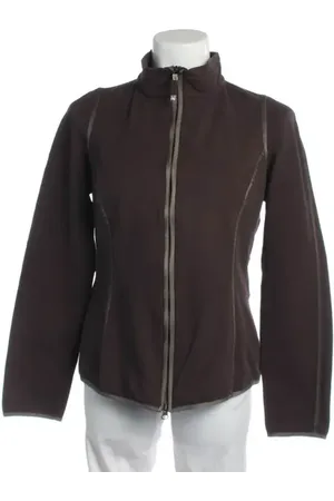 FRAUENSCHUH Sweatjacke L Dunkelbraun