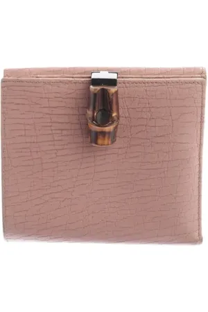 Gucci Bamboo Geldbörse Hellrosa