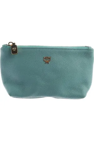 MCM Kosmetiktasche Türkis
