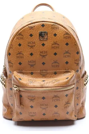 MCM Stark Medium Rucksack Hellbraun