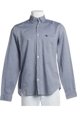 Burberry Hemd M Hellgrau