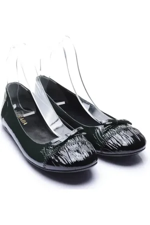 Prada Ballerinas EUR 38,5 Dunkelgrün