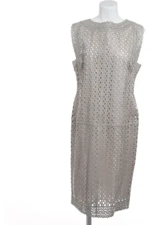 Escada Kleid 42 Hellgrau