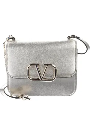 VALENTINO V-Logo Abendtasche Gold