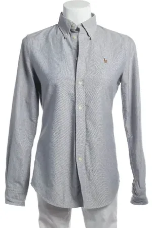 Ralph Lauren Bluse S Hellgrau