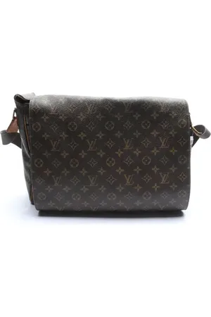LOUIS VUITTON Abbesses Schultertasche Dunkelbraun