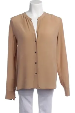 0039 Italy Bluse XS Beige