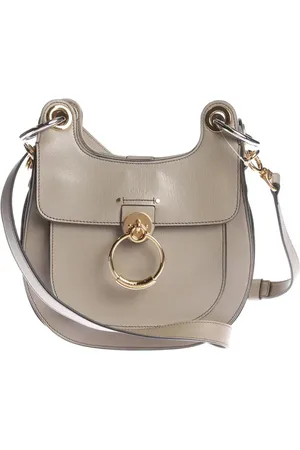 Chloé Tess Large Schultertasche Hellbraun