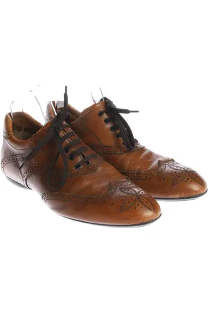 LOUIS VUITTON Schnürschuhe EUR 42,5 Cognac