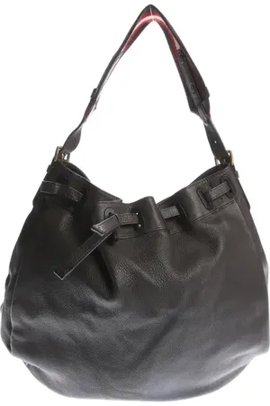 Bally Schultertasche Dunkelbraun