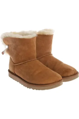 UGG Bailey Bow Winterboots EUR 37 Hellbraun