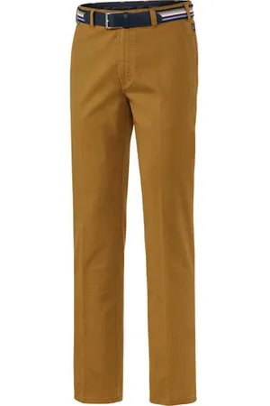 BRÜHL Herren Freizeithose mit Gürtel